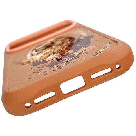 NIMMY futerał LION kompatybilny z MagSafe do IPHONE 18 Pro/17 Pro pomarańczowy