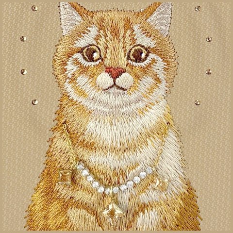 NIMMY futerał LUCKY FASHION CAT kompatybilny z MagSafe do IPHONE 18 Pro Max/17 Pro Max brązowy