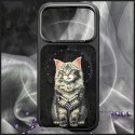 NIMMY futerał LUCKY FASHION CAT kompatybilny z MagSafe do IPHONE 18 Pro Max/17 Pro Max czarny