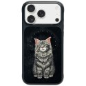 NIMMY futerał LUCKY FASHION CAT kompatybilny z MagSafe do IPHONE 18 Pro Max/17 Pro Max czarny