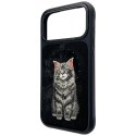 NIMMY futerał LUCKY FASHION CAT kompatybilny z MagSafe do IPHONE 18 Pro Max/17 Pro Max czarny