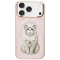 NIMMY futerał LUCKY FASHION CAT kompatybilny z MagSafe do IPHONE 18 Pro Max/17 Pro Max różowy