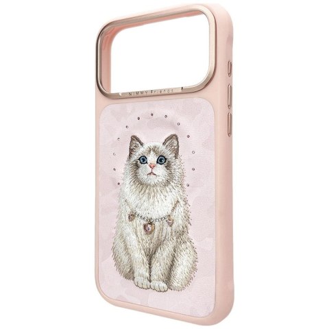 NIMMY futerał LUCKY FASHION CAT kompatybilny z MagSafe do IPHONE 18 Pro Max/17 Pro Max różowy