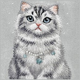 NIMMY futerał LUCKY FASHION CAT kompatybilny z MagSafe do IPHONE 18 Pro Max/17 Pro Max szary