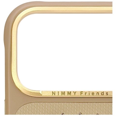 NIMMY futerał LUCKY FASHION CAT kompatybilny z MagSafe do IPHONE 18 Pro/17 Pro brązowy