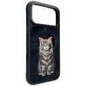 NIMMY futerał LUCKY FASHION CAT kompatybilny z MagSafe do IPHONE 18 Pro/17 Pro czarny