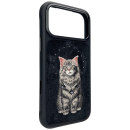 NIMMY futerał LUCKY FASHION CAT kompatybilny z MagSafe do IPHONE 18 Pro/17 Pro czarny