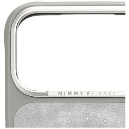 NIMMY futerał LUCKY FASHION CAT kompatybilny z MagSafe do IPHONE 18 Pro/17 Pro szary
