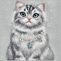 NIMMY futerał LUCKY FASHION CAT kompatybilny z MagSafe do IPHONE 18 Pro/17 Pro szary
