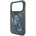 NIMMY futerał MAGNETIC FANTASY ANIMAL UNICORN kompatybilny z MagSafe do IPHONE 18 Pro/17 Pro niebieski