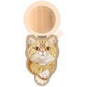 NIMMY zawieszka magnetyczna DENIM FASHION GINGER CAT brązowa