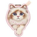 NIMMY zawieszka magnetyczna DENIM FASHION RAGDOLL CAT różowa