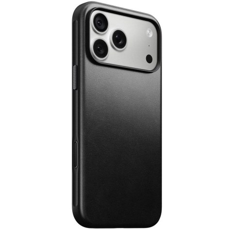 NOMAD futerał skórzany do IPHONE 18 Pro Max/17 Pro Max kompatybilny z MagSafe (Modern Leather Case Horween Leather) czarny