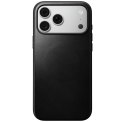NOMAD futerał skórzany do IPHONE 18 Pro Max/17 Pro Max kompatybilny z MagSafe (Modern Leather Case Horween Leather) czarny
