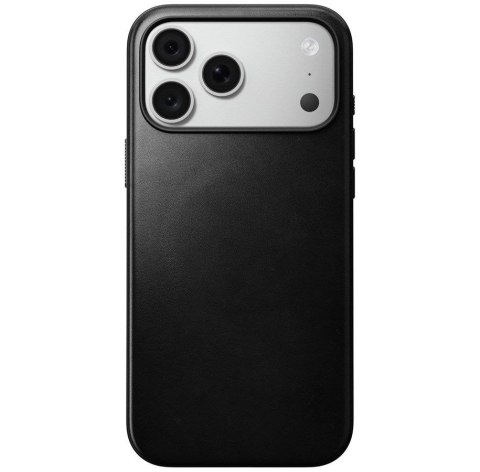 NOMAD futerał skórzany do IPHONE 18 Pro Max/17 Pro Max kompatybilny z MagSafe (Modern Leather Case Horween Leather) czarny