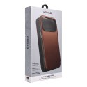 NOMAD futerał skórzany do IPHONE 18 Pro Max/17 Pro Max kompatybilny z MagSafe (Modern Leather Folio ECCO Leather) brązowy