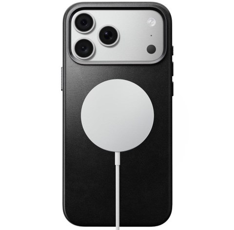 NOMAD futerał skórzany do IPHONE 18 Pro Max/17 Pro Max kompatybilny z MagSafe (Traditional Leather Case Horween Leather) czarny