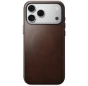 NOMAD futerał skórzany do IPHONE 18 Pro Max/17 Pro Max kompatybilny z MagSafe (Traditional Leather Case Horween Leather) rustic