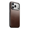 NOMAD futerał skórzany do IPHONE 18 Pro/17 Pro kompatybilny z MagSafe (Modern Leather Case Horween Leather) rustic brown