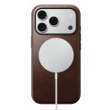 NOMAD futerał skórzany do IPHONE 18 Pro/17 Pro kompatybilny z MagSafe (Modern Leather Case Horween Leather) rustic brown