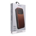 NOMAD futerał skórzany do IPHONE 18 Pro/17 Pro kompatybilny z MagSafe (Modern Leather Folio ECCO Leather) brązowy