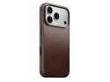 NOMAD futerał skórzany do IPHONE 18 Pro/17 Pro kompatybilny z MagSafe (Traditional Leather Case Horween Leather) rustic brown