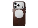 NOMAD futerał skórzany do IPHONE 18 Pro/17 Pro kompatybilny z MagSafe (Traditional Leather Case Horween Leather) rustic brown