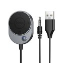 Odbiornik AUX Hoco Bluetooth z kablem Jack 3,5 mm E150 szary