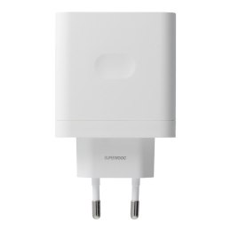 Oryginalna Ładowarka Sieciowa Oppo SuperVOOC VCBBOAEH 120W Power Adapter biała bulk