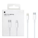 Oryginalny Kabel USB C do Lightning Apple MUQ93ZM/A A2561 1m blister biały