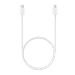 Oryginalny Kabel USB C do USB C Samsung 1 m EP-DA705BWEGWW blister biały