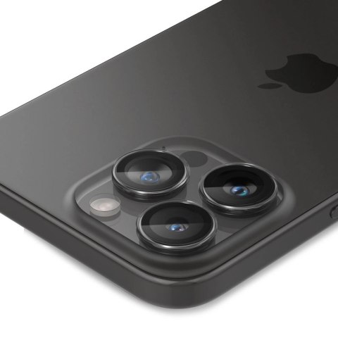 Osłona aparatu Spigen Glas.tR EZ Fit Optik Pro na iPhone 15 Pro / 15 Pro Max / 16 Pro / 16 Pro Max / 17 Pro / 17 Pro Max - 2 szt