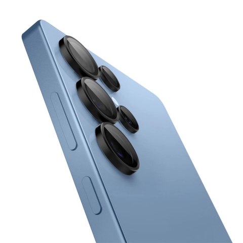 Osłona aparatu Spigen Optik Pro GLAS.TR EZ FIT 2-pack na Samsung Galaxy S25 Ultra - czarna