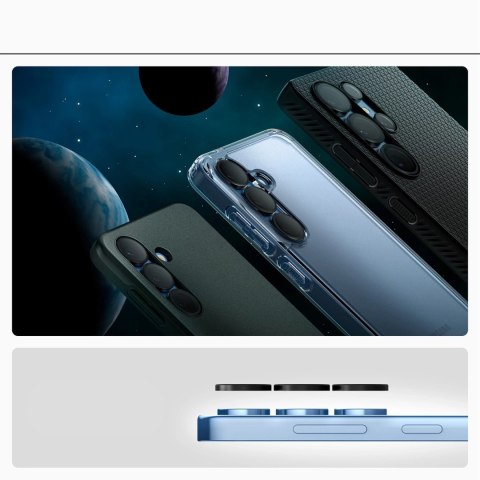 Osłona aparatu Spigen Optik Pro GLAS.TR EZ FIT 2-pack na Samsung Galaxy S25 Ultra - czarna