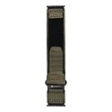 Pasek do Apple Watch Forcell F-Design FA05 rzep nylon 38 / 40 / 41 mm zielony