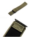 Pasek do Apple Watch Forcell F-Design FA05 rzep nylon 38 / 40 / 41 mm zielony