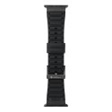 Pasek do Apple Watch Forcell F-Design FA06 dziurki silikon 38 / 40 / 41 mm czarny