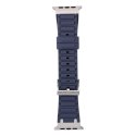 Pasek do Apple Watch Forcell F-Design FA06 dziurki silikon 42 / 44 / 45 / 49 mm niebieski