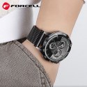 Pasek do Samsung Galaxy Watch Forcell F-Design FS10 magnetyczny stal 22 mm złoty