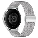 Pasek do Samsung Galaxy Watch Forcell F-Design FS11 magnetyczny stal 20 mm srebrny