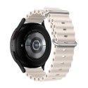 Pasek do Samsung Galaxy Watch Forcell Forcell F-Design FS01 dziurki silikon 22 mm gwiezdny