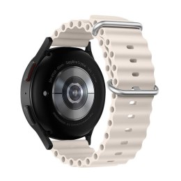 Pasek do Samsung Galaxy Watch Forcell Forcell F-Design FS01 dziurki silikon 22 mm gwiezdny