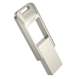 Pendrive 128GB USB 3.0 (USB A) Hoco UD16 nikiel