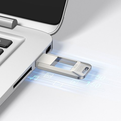 Pendrive 32GB USB 3.0 (USB A) Hoco UD16 nikiel