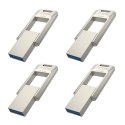 Pendrive 32GB USB 3.0 (USB A) Hoco UD16 nikiel