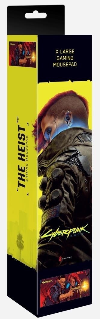 Podkładka pod mysz Cyberpunk 2077 The Heist RGB XL