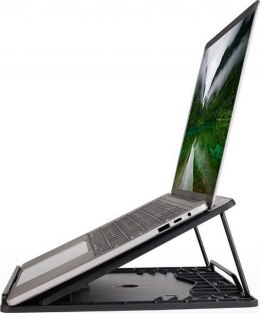 Podstawka pod laptop regulowana ART P14 czarna