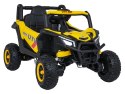Pojazd Buggy Madman UTV-MX Żółty
