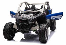 Pojazd Buggy Maverick Turbo RR Koła Niebiesko-Szary
