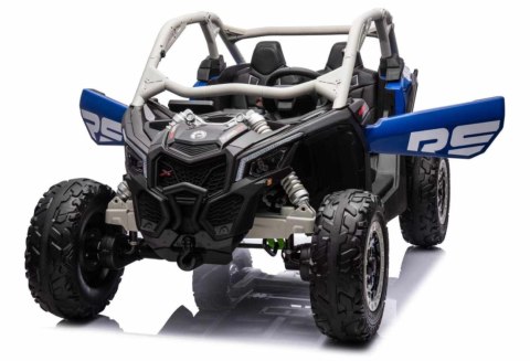 Pojazd Buggy Maverick Turbo RR Koła Niebiesko-Szary